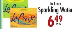 Garden Fresh Market La Croix Sparkling Water offer