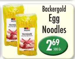 Garden Fresh Market Backergold Egg Noodles offer