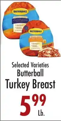 Garden Fresh Market Butterball Turkey Breast offer