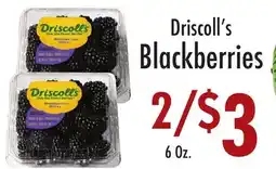 Garden Fresh Market Driscoll's Blackberries offer