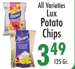 Garden Fresh Market All Varieties Lux Potato Chips offer
