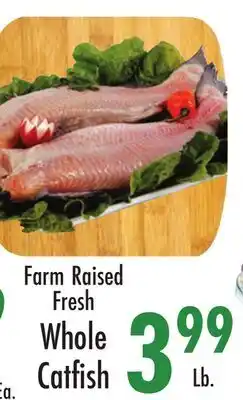 Garden Fresh Market Farm Raised Fresh Whole Catfish offer