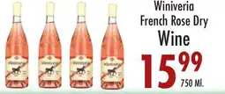 Garden Fresh Market Winiveria French Rose Dry Wine offer
