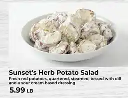 Sunset Foods Sunset's Herb Potato Salad offer
