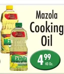 Garden Fresh Market Mazola Cooking Oil offer