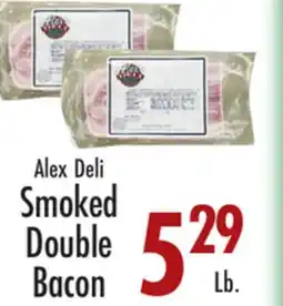 Garden Fresh Market Alex Deli Smoked Double Bacon offer