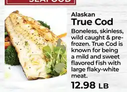 Sunset Foods Alaskan True Cod offer