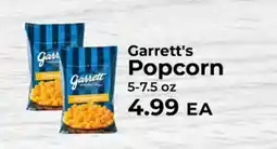 Sunset Foods Garrett's Popcorn offer