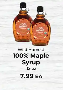 Sunset Foods Wild Harvest 100% Maple Syrup offer