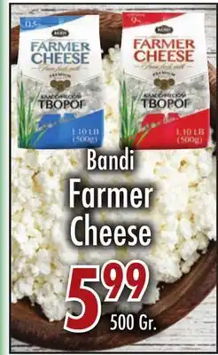 Garden Fresh Market Bandi Farmer Cheese offer