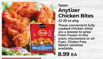 Sunset Foods Tyson Anytizer Chicken Bites offer
