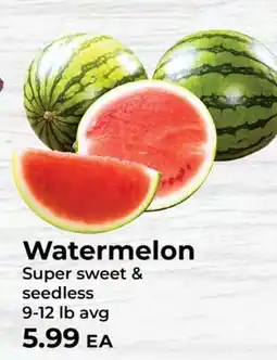 Sunset Foods Watermelon offer