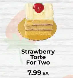 Sunset Foods Strawberry Torte For Two offer