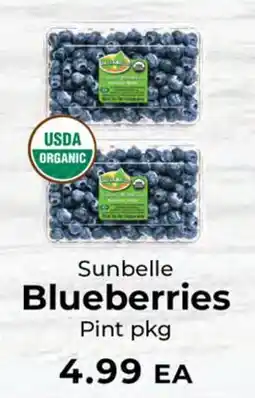 Sunset Foods Sunbelle Blueberries offer