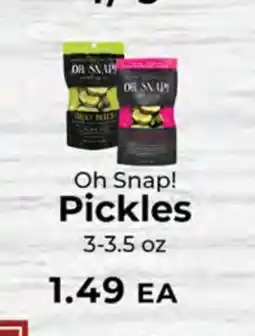 Sunset Foods Oh Snap! Pickles offer