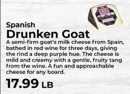 Sunset Foods Spanish Drunken Goat offer