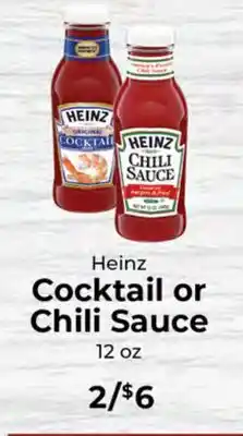 Sunset Foods Heinz Cocktail or Chili Sauce offer