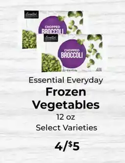 Sunset Foods Essential Everyday Frozen Vegetables offer