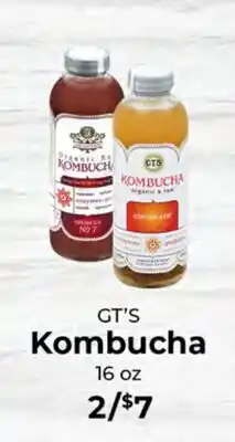 Sunset Foods GT'S Kombucha offer