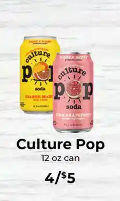 Sunset Foods Culture Pop offer