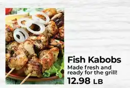 Sunset Foods Fish Kabobs offer