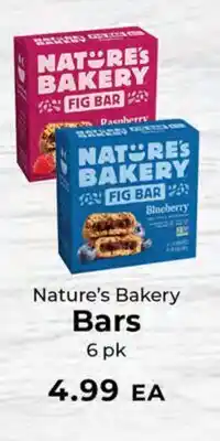 Sunset Foods Nature's Bakery Bars offer