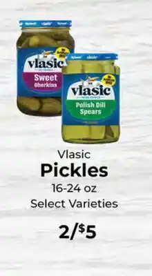Sunset Foods Vlasic Pickles offer