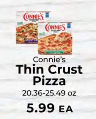 Sunset Foods Connie's Thin Crust Pizza offer