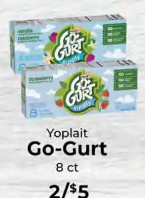 Sunset Foods Yoplait Go-Gurt offer