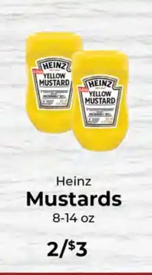 Sunset Foods Heinz Mustards offer