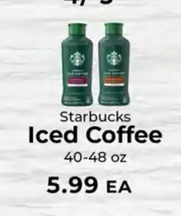 Sunset Foods Starbucks Iced Coffee offer