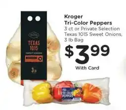 Kroger Kroger Tri-Color Peppers offer
