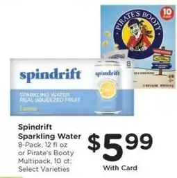 Kroger Spindrift Sparkling Water offer
