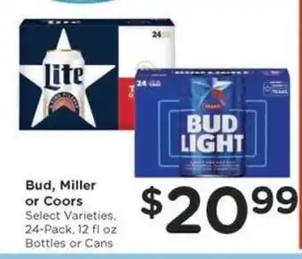 Kroger Bud, Miller or Coors offer