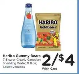 Kroger Haribo Gummy Bears or Clearly Canadian Sparkling Water offer