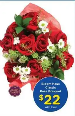 Kroger Bloom Haus Classic Rose Bouquet offer