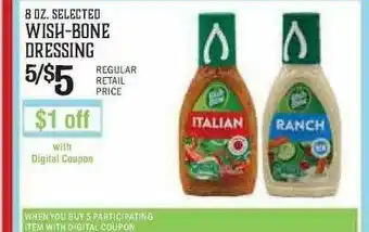 The Markets Wish-Bone Dressing offer