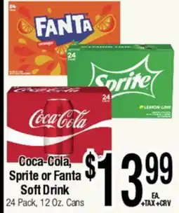 Big Saver Foods Coca-Cola, Sprite or Fanta Soft Drink offer