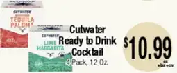 Big Saver Foods Cutwater Ready to Drink Cocktail offer