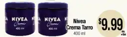 Big Saver Foods Nivea Crema Tarro offer