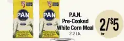 Big Saver Foods P.A.N. Pre-Cooked White Corn Meal offer