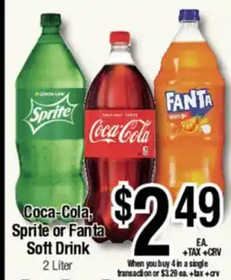 Big Saver Foods Coca-Cola, Sprite or Fanta Soft Drink offer