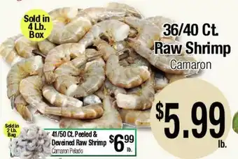 Big Saver Foods 36/40 Ct Raw Shrimp offer
