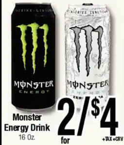 Big Saver Foods Monster Energy Drink offer