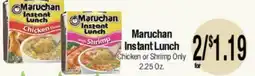 Big Saver Foods Maruchan Instant Lunch offer