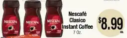 Big Saver Foods Nescafé Clasico Instant Coffee offer
