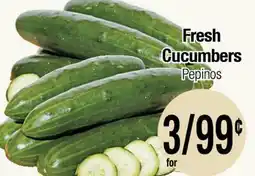 Big Saver Foods Fresh Cucumbers offer