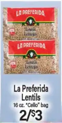 Angelo Caputo's Fresh Market La Preferida Lentils offer