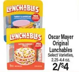 Angelo Caputo's Fresh Market Oscar Mayer Original Lunchables offer