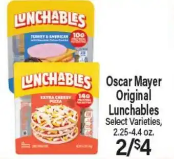 Angelo Caputo's Fresh Market Oscar Mayer Original Lunchables offer